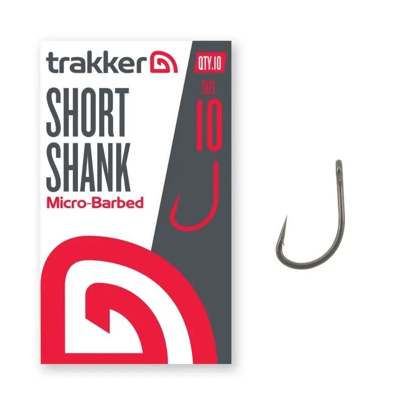 Trakker Short Shank Hooks Size 10 (Micro Barbed) Meilleur Choix