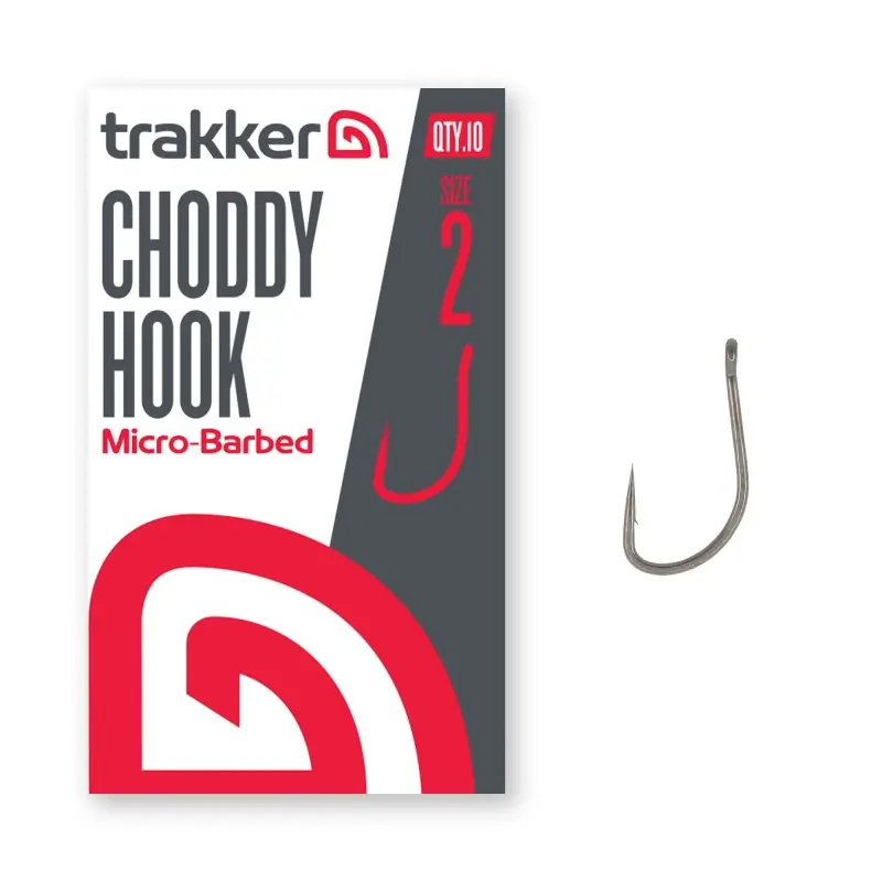 Trakker Choddy Hooks Size 2 (Micro Barbed) Expédition Rapide