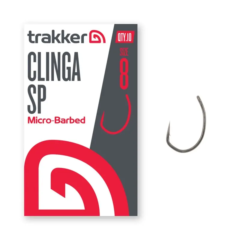 Trakker Clinga SP Hooks Size 8 (Micro Barbed) Expédié Aujourd'hui