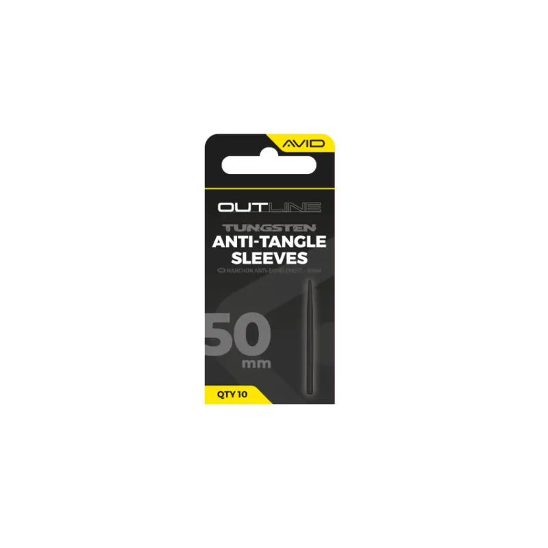Acheter En Ligne Avid Carp Outline Tungsten Anti-Tangle Sleeve – 50mm